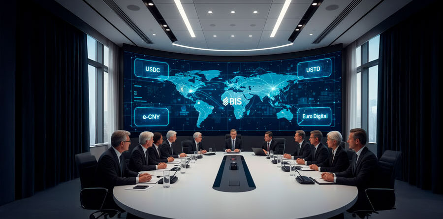BIS impulsa la interoperabilidad entre stablecoins y CBDCs en foros internacionales