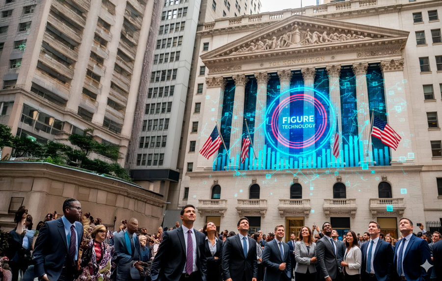 Figure Technology recauda 787,5 millones de dólares en su IPO y consolida su liderazgo en blockchain financiero