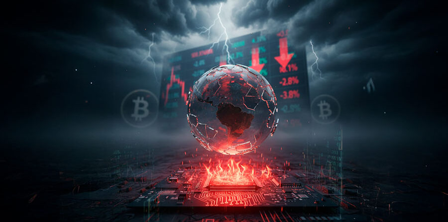 Caída global del cripto: criptoactivos y bolsa se sincronizan en rojo