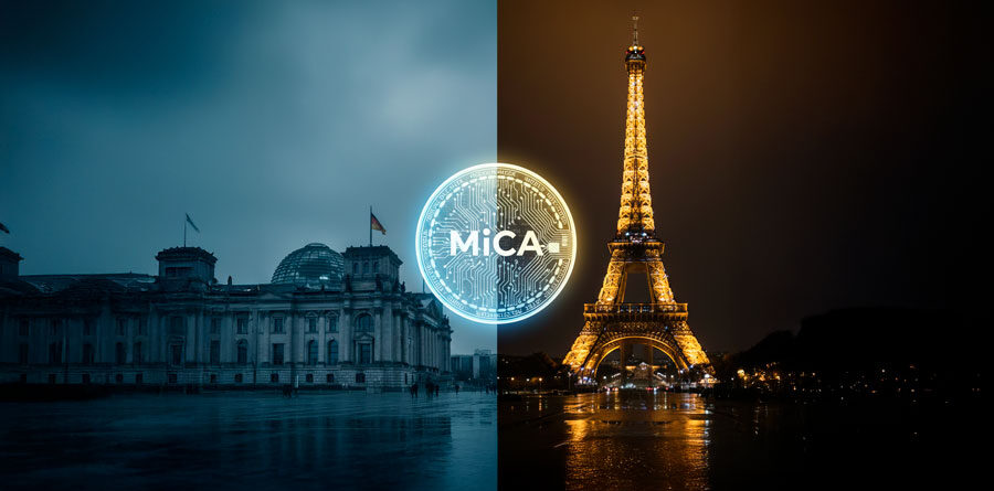 Alemania y Francia se enfrentan por el liderazgo cripto: dos modelos opuestos para conquistar la era MiCA
