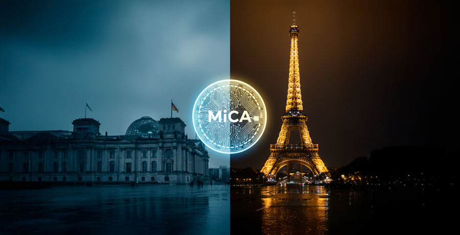 Alemania y Francia se enfrentan por el liderazgo cripto: dos modelos opuestos para conquistar la era MiCA