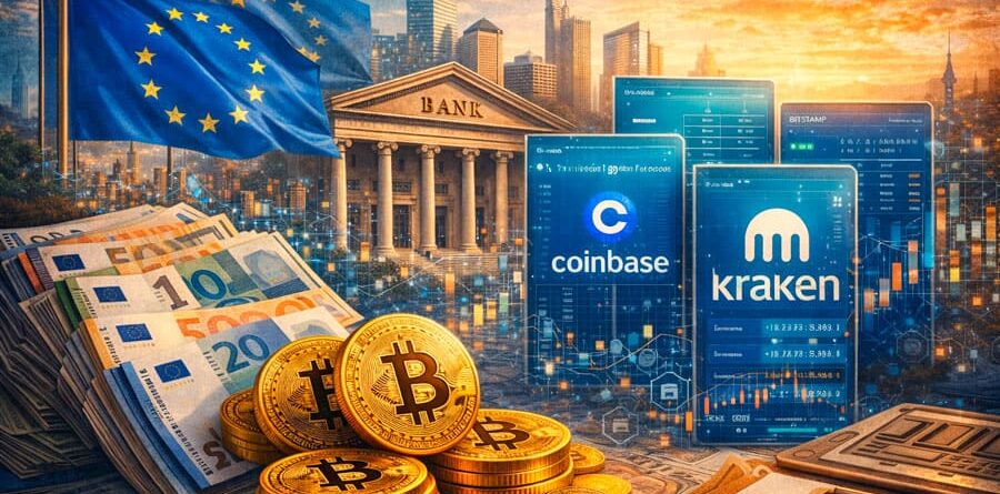 Banca europea incrementa su exposición a plataformas cripto reguladas