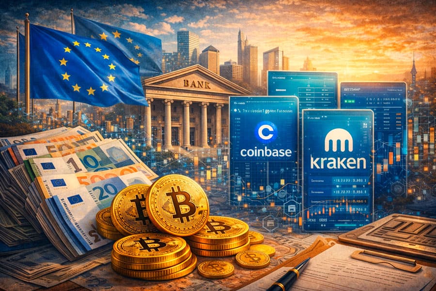 Banca europea incrementa su exposición a plataformas cripto reguladas