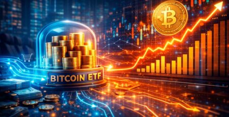 Flujos hacia ETF de bitcoin reconfiguran el comportamiento del mercado cripto