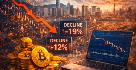 Mercados cripto asiáticos reaccionan a tensiones globales y ajustes de liquidez