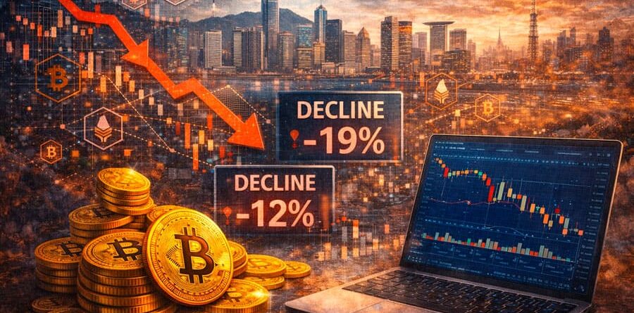 Mercados cripto asiáticos reaccionan a tensiones globales y ajustes de liquidez
