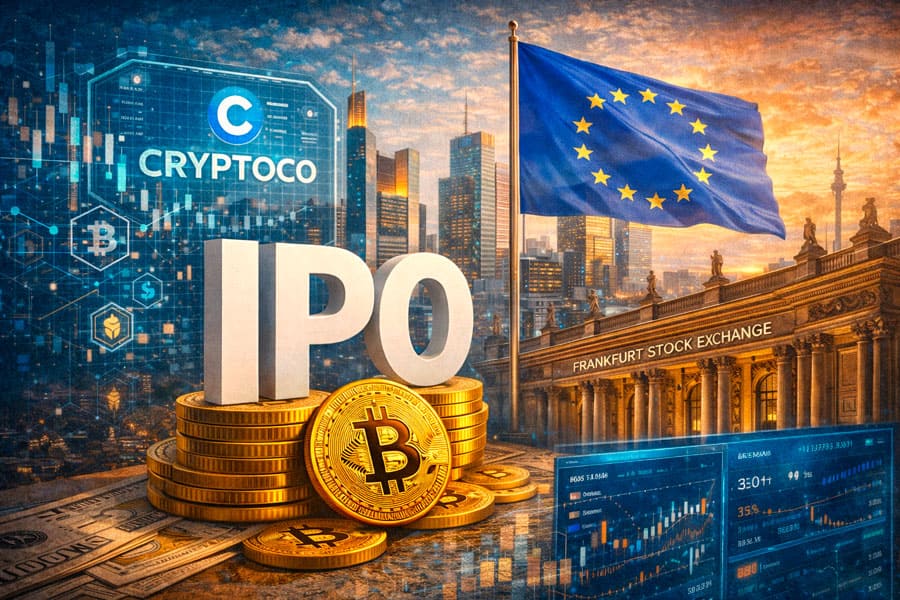 Plataforma cripto europea evalúa salida a bolsa en Fráncfort