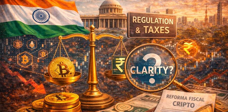 Sector cripto en India solicita mayor claridad regulatoria y ajustes fiscales