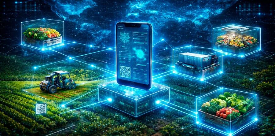 Blockchain redefine trazabilidad en cadenas agrícolas globales