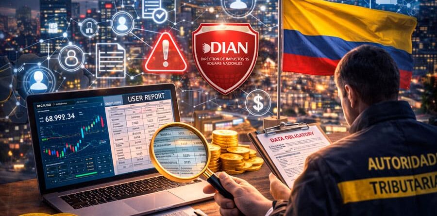 Colombia obliga a exchanges a reportar información completa de usuarios