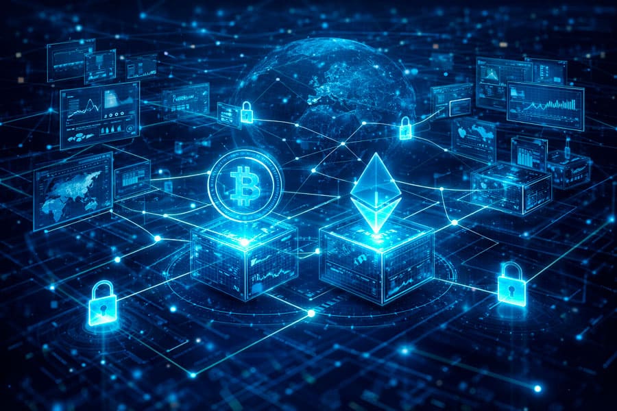 Infraestructura cripto evoluciona hacia modelos interoperables