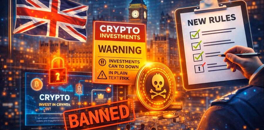 Reino Unido endurece reglas para promoción de criptoactivos