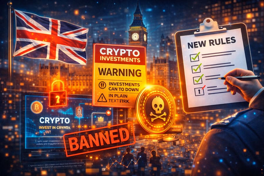 Reino Unido endurece reglas para promoción de criptoactivos