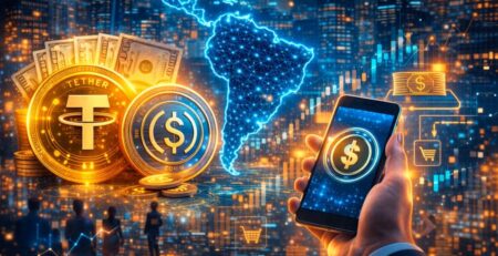 Stablecoins dominan transacciones en economías emergentes