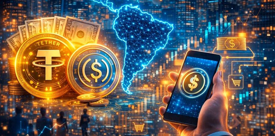 Stablecoins dominan transacciones en economías emergentes
