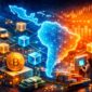 tecnología blockchain en latinoamérica mapa digital