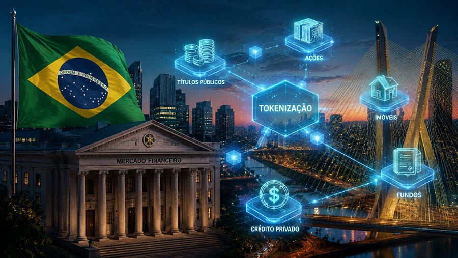 Brasil amplía iniciativas de tokenización para mercados financieros regulados