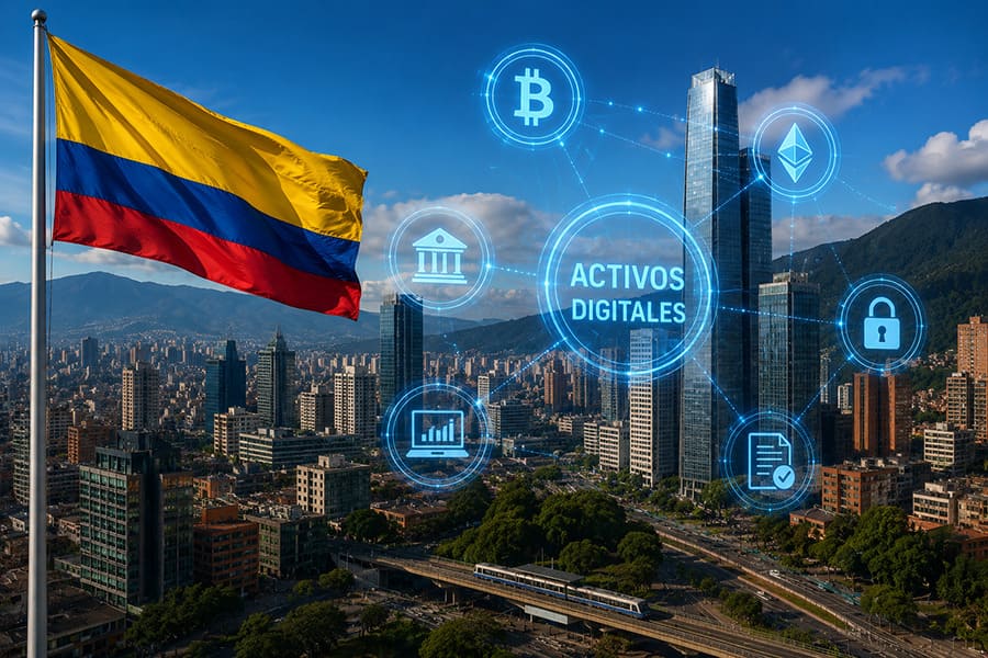 Colombia fortalece ecosistema de activos digitales mediante innovación regulada