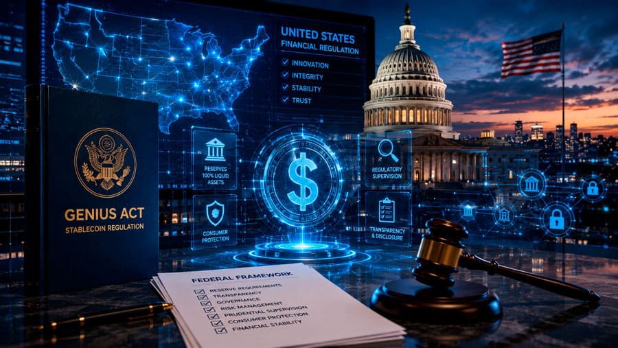 Estados Unidos acelera la implementación del GENIUS Act para las stablecoins
